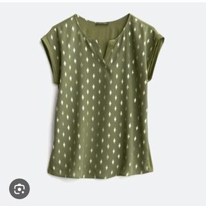 Olive Green Women's Top
